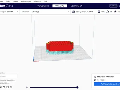 air filter Scooter tuning 3D print model