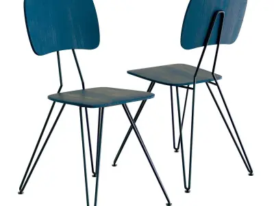 Scavolini Overdyed Dining Chair 3D model