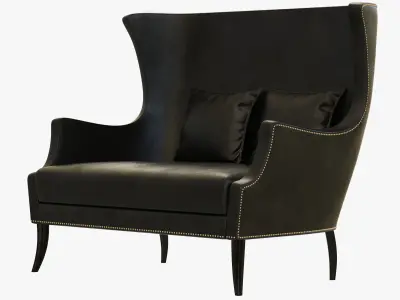 Brabbu Dukono 2 Seat Sofa 3D model