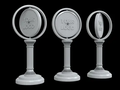 Cup Trophy 3D model