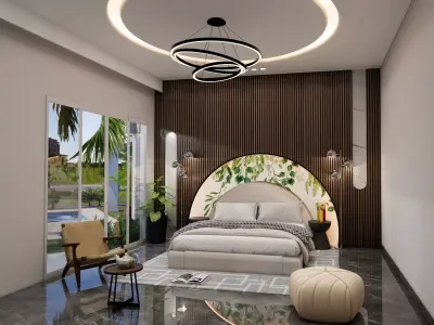 BEDROOM 3D model 4