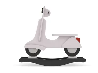 Rocking Motorcycle 3D model