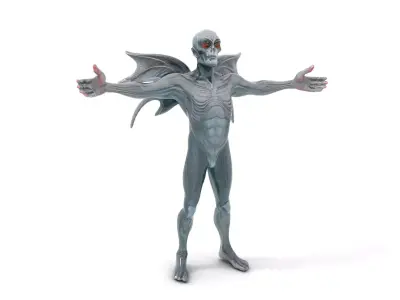 Demonic Entity Dark model pack Low-poly 3D model