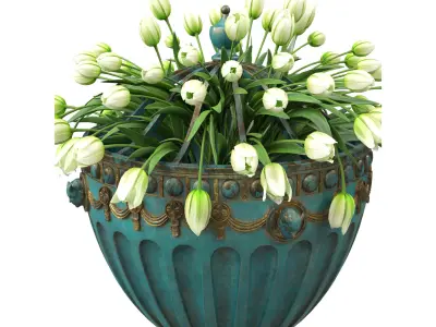 Classic vase 02 3D model