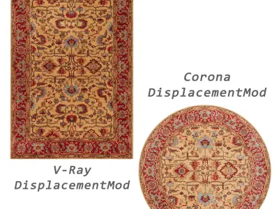 Rugs No 496 Low-poly 3D model