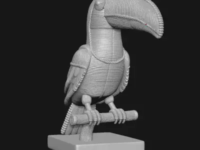 Toucan 3D print model