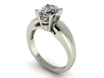 Women ring 3dm stl render detail 3D print model 27