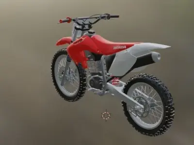 Honda CRFDirt Bike 3D model