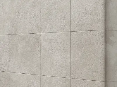 Seamless Plaster Material 90 3D model