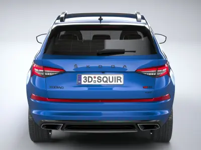 Skoda Kodiaq RS 2022 3D model