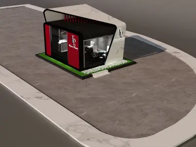  Show Room Store Exhibition a670 G 3D model