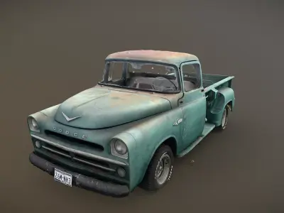 1957 Dodge Truck Raw Scan 3D model