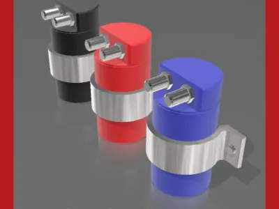 Oil catch can for scale models 1 24 scale  3D print model