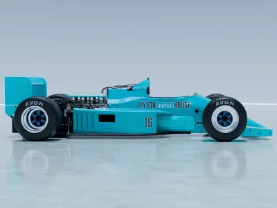 1987 March Leyton House 871 3D model