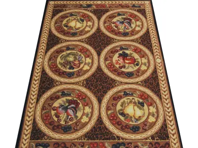 Rug Set 2393 3D model