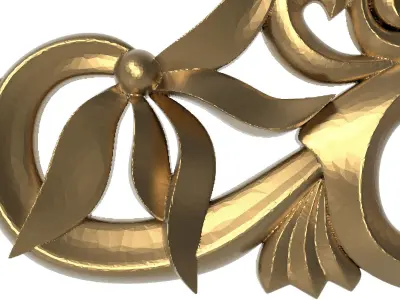  decorative pattern ready for 3D printing 3D model 297