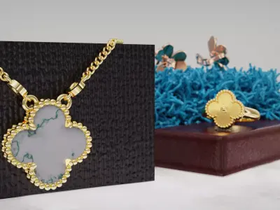 Pendant Vintage Alhambra 3D print model