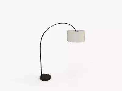 Overarching Floor Lamp 3D model