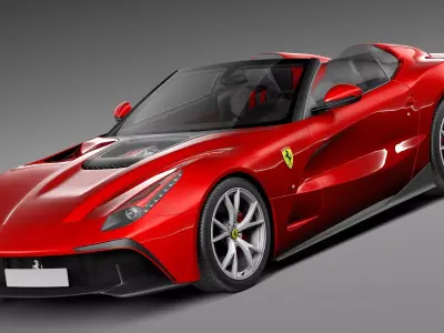 Ferrari F12 TRS Roadster 2014 3D model