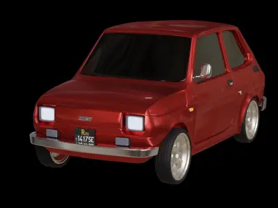 FIAT 126 3D model
