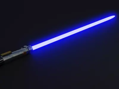 Skywalker Lightsaber Free 3D model