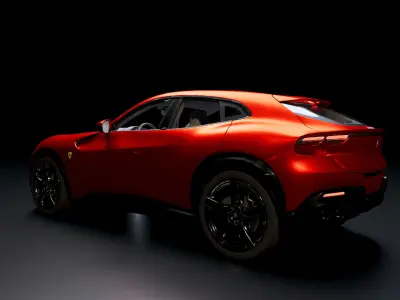 Ferrari Purosangue 2023 3D 3D model