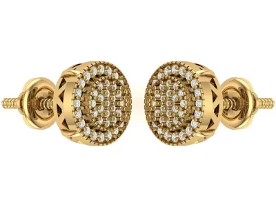 Earring 3D print model 31