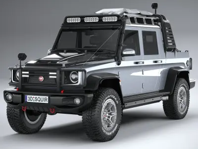 Generic Offroad Adventure Car 2022 3D model