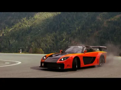 Veilside Fortune Mazda RX7 3D model