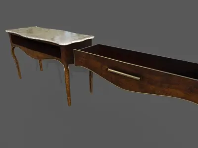 Commode Version1 3D model
