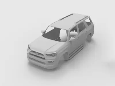Toyota 4runner 2015 3D print model