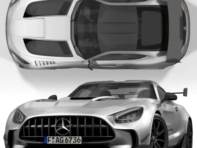 Mercedes Benz AMG GT 3D model