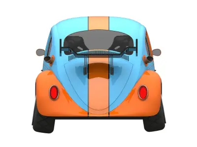 bettle car  3D model