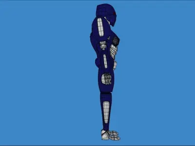 Sci-Fi Robot Free 3D model