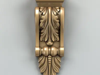 Corbel 001 3D model