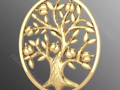 Pendant od86 3D print model