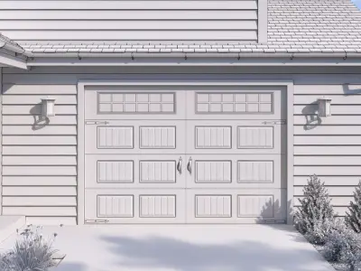 Garage Door 13 3D model