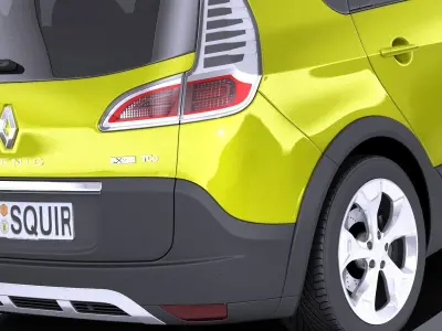 Renault Scenic Xmod 2016 VRAY 3D model