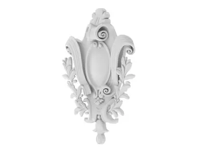 Cartouche Ornament 030 3D model