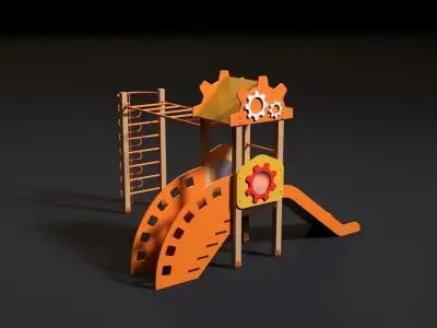 Children playground 3D model