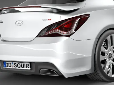 Hyundai Genesis Coupe 2013 3D model