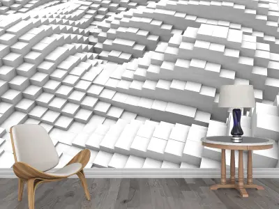 Photo Wallpaper No 30 Low-poly 3D model