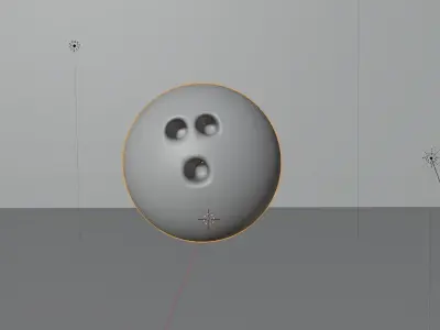 Bowling Ball Candy 3D model