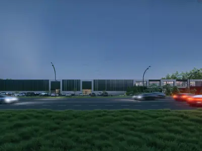 Factory SketchUp and D5 3D model