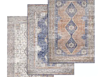 Rug Set 1443 3D model