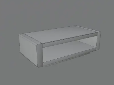 Free Coffee table Free low-poly 3D model