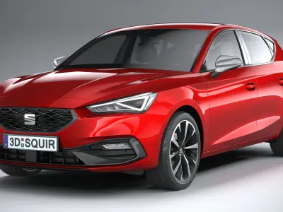Seat Leon FR 2020 3D model