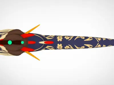 Asian Dragon 3D model