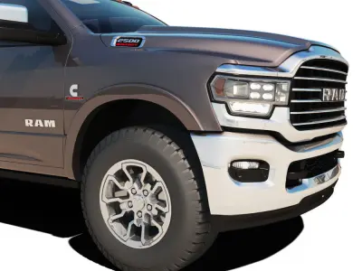 2020 Ram 2500 HD 3D model