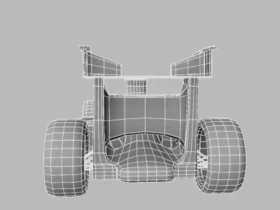 Formula Car 3D model